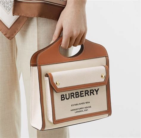 burberry banana bag|mini burberry handbags canvas.